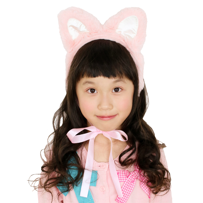 ポイント消化 パーティーに使えるキッズカチューシャ カチューシャ 猫耳 キッズ 子供 ネコ