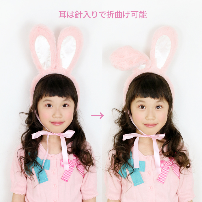 ふわふわ うさ耳 ヘアバンド ヘアバンド