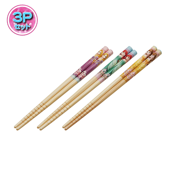 ＡＮＴ２Ｔ すべり止加工 竹安全箸１６．５ｃｍ（3膳セット） ディズニー＞∥子供用 プリンセスドレス・ディズニーコスチューム販売店【リトルプリンセスルーム】